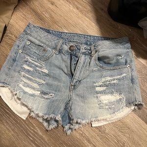 Size 2 American Eagle Shorts with holes